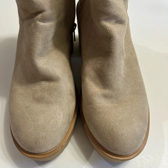 UNIVERSAL THREAD light natural chelsea boots booties - Picture 8 of 11